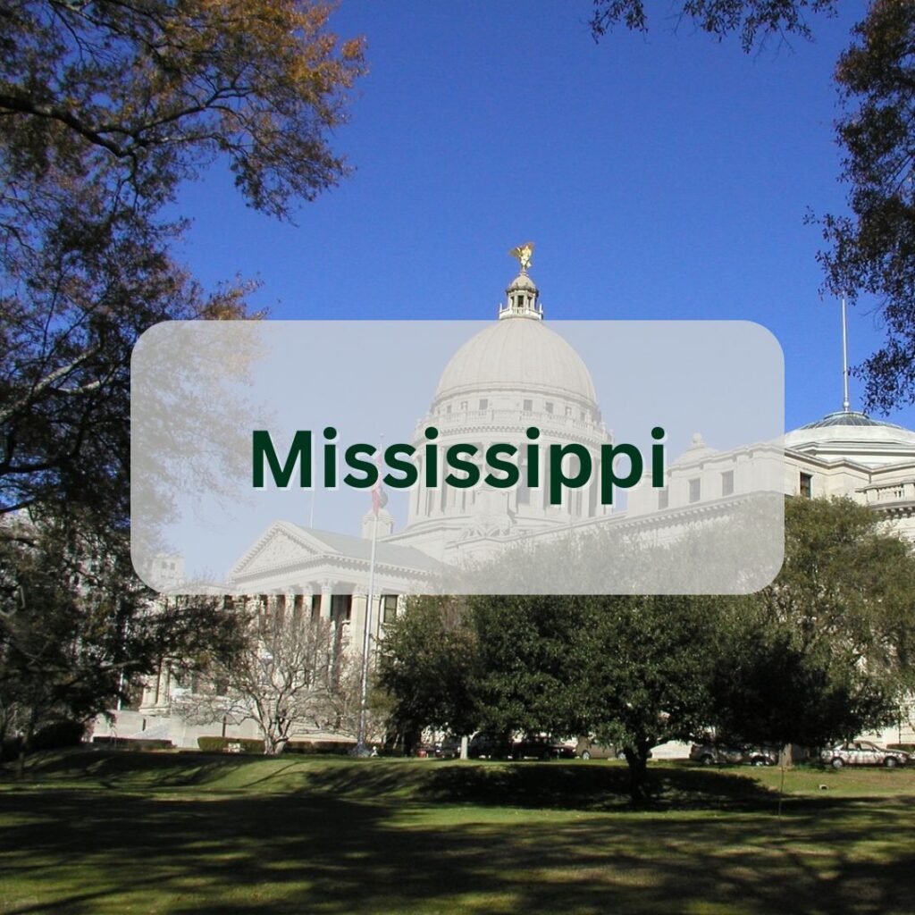 Mississippi cannabis industry data button