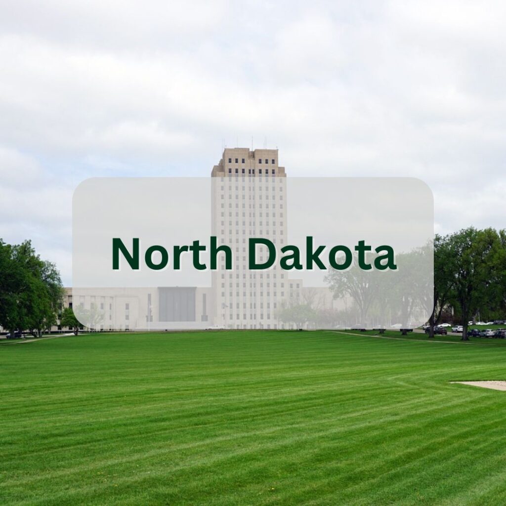 North Dakota cannabis industry data button