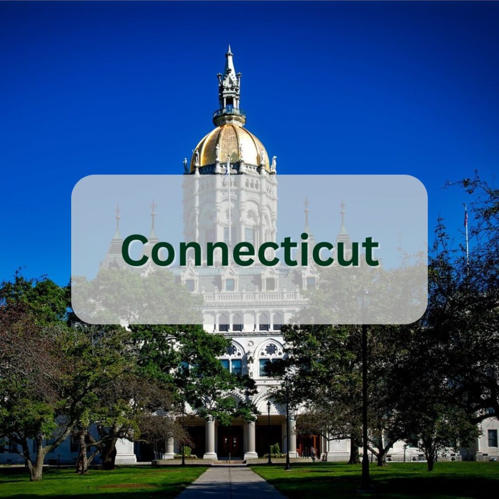 Connecticut cannabis industry data button