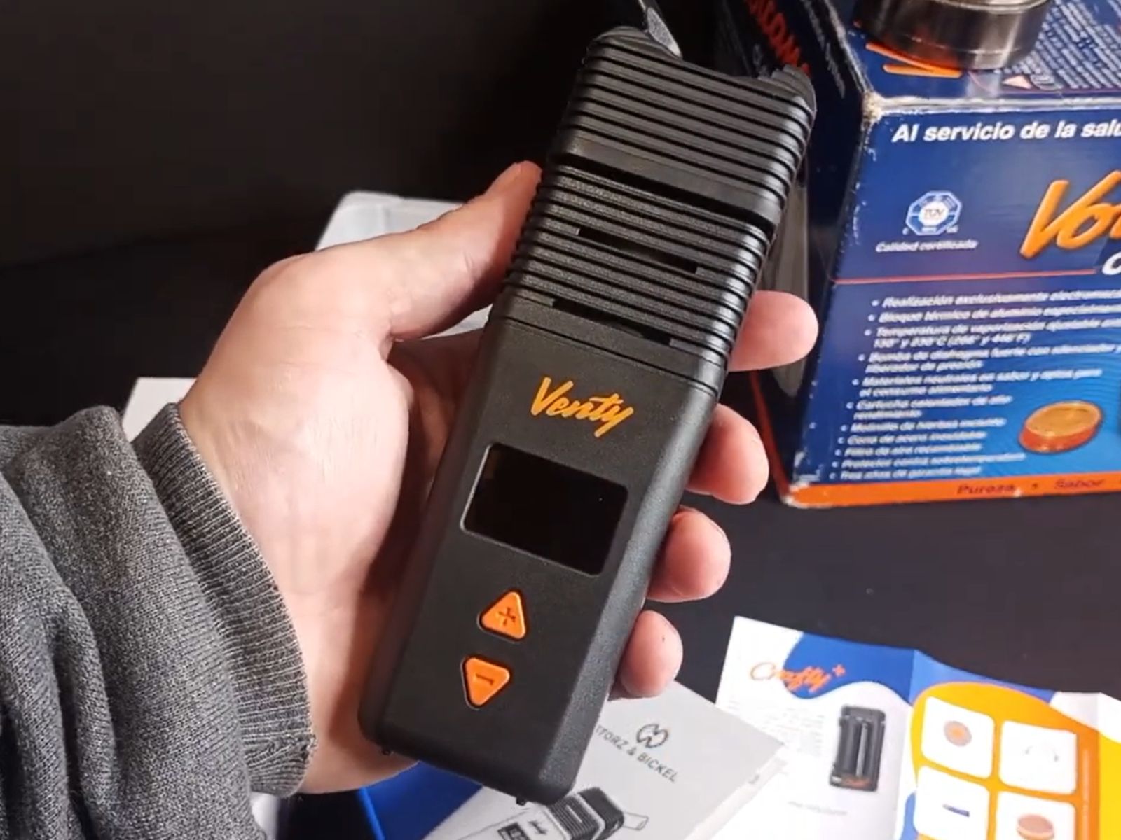 storz and bickel venty handheld cannabis vaporizer vape vapor